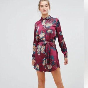 ASOS Parisian floral print shirt dress